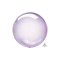 PURPLE PETITE Crystal Clearz Balloon