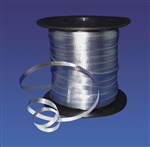 SILVER Foil Curling Ribbon 3/16in x 250yd