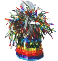 RAINBOW Foil Balloon Bouquet Weights