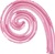 14 inch Kurly Spiral PINK