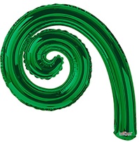 14 inch Kurly Spiral GREEN