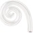 14 inch Kurly Spiral WHITE