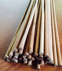 25.5 inch x 1/8 inch Large Wood Dowel