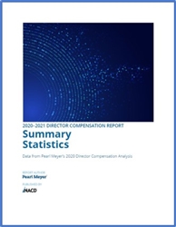 Director Compensation Summary Statistics Cover