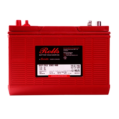 12 FS 120, Rolls Battery