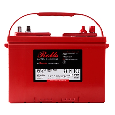 27 M 105, Rolls Battery