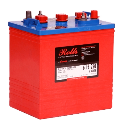 6 FS 250, Rolls Battery