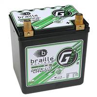 Braille G-SBS40S GreenLite Auto / Racing (Extra Capacity) Lithium Battery