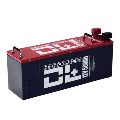 DAKOTA LITHIUM DL+ 12V 560 AH LIFEPO4 DUAL PURPOSE BATTERY WITH CAN BUS