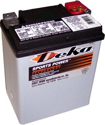 Deka ETX15 Powersports Battery