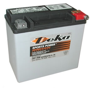 Deka ETX16L Powersports Battery