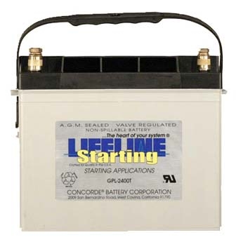 Lifeline GPL-2400T RV / Recreational Vehicle Battery