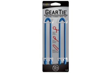 Gear Tie 12" Blue 2PK GT12-2PK-03