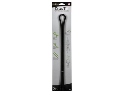 Gear Tie 32" Black 2PK GT32-2PK-01