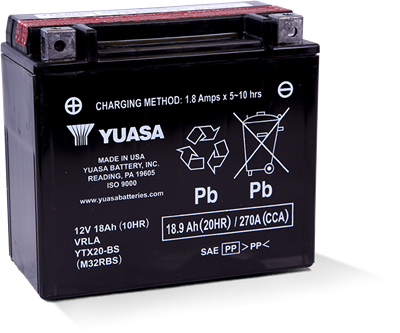 YTX20-BS POWERSPORT AGM BATTERY