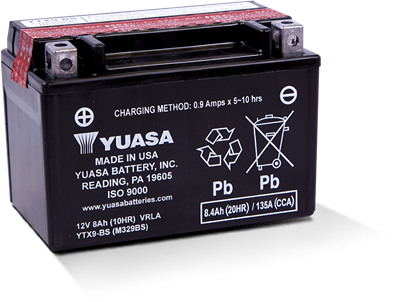 YTX9-BS POWERSPORT AGM BATTERY