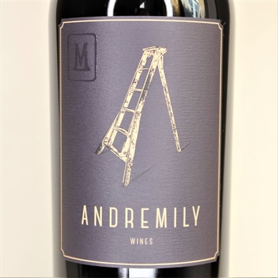 750ml bottle of 2018 Andremily Wines Mourvedre from Ventura California