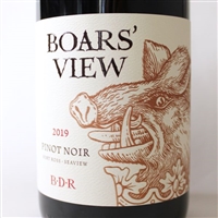 750 ml bottle of 2019 vintage Boars' View Pinot Noir BDR by Schrader Cellars from the Sonoma Coast of California
