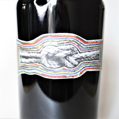 750ml bottle of 2019 Fingers Crossed Two Become One Syrah red wine from Ventura County California