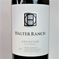 750 ml bottle of Halter Ranch Ancestor Estate Reserve 2018 Red Wine Blend from Paso Robles California