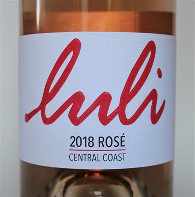 750ml bottle of 2018 Luli Rose by Bacchant Wines from the Central Coast of Monterey County California