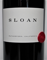 750ml bottle of 2014 vintage Sloan Estate proprietary red wine blend of Cabernet Sauvignon and Merlot from the Rutherford AVA of Napa Valley California