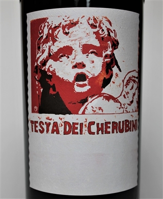 750 ml bottle of 2014 Sine Qua Non Testa Dei Cherubini Estate Grenache from the Eleven Confessions Vineyard produced and bottled in Ventura California by Manfred Krankl