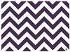 Morocco Placemats by di Potter Reversible Chevron Pattern Teal Blackberry White double sided recyclable paper