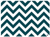 Morocco Placemats by di Potter Reversible Chevron Pattern Teal Blackberry White double sided recyclable paper