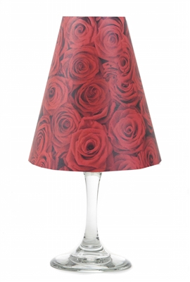 Red Rose White Wine Shades make any party elegant.