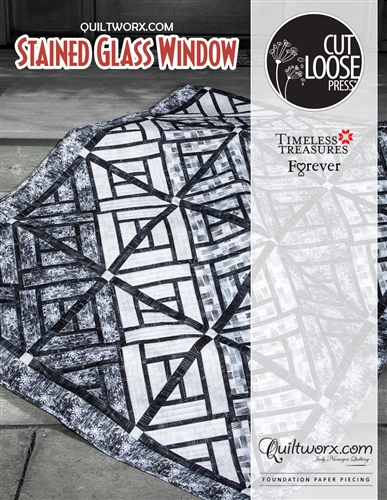 Cut Loose Press - Quiltworx Stained Glass Window