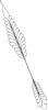 AWL Slender Center Feather