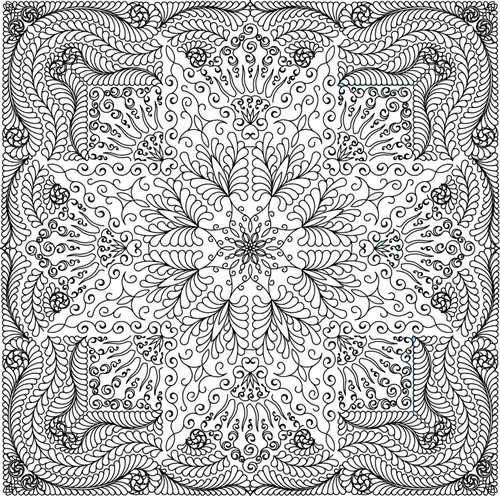 Glacier Star Quilting Pattern