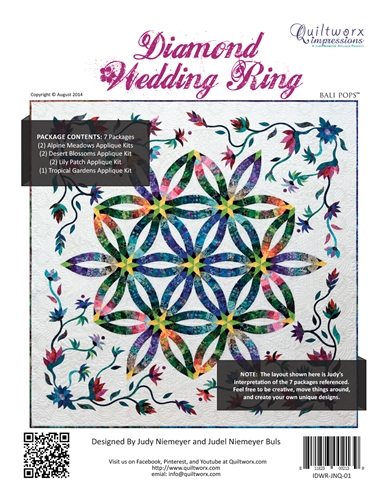 Quiltworx Diamond Wedding Ring Impressions Kit