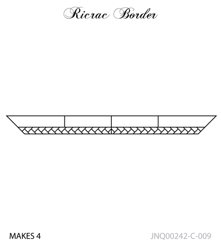 JNQ00242C009 Ric Rac Border