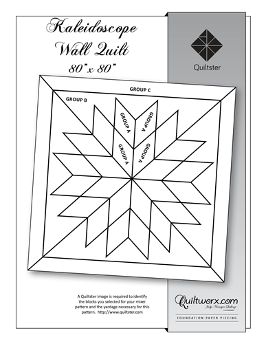 JNQ00257 Kaleidoscope Wall Quilt Introduction