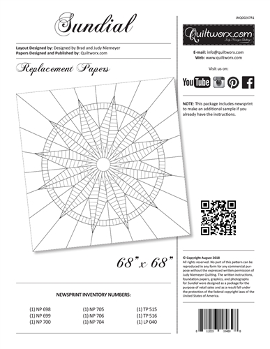 Sundial Replacement Papers