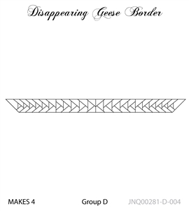 JNQ00281D004 Disappearing Geese Border