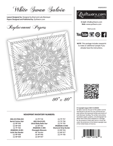 White Swan Salvia Replacement Papers