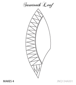 JNQ134A001 Sawtooth Leaf