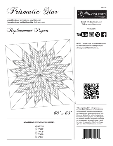 Prismatic Star Replacement Papers