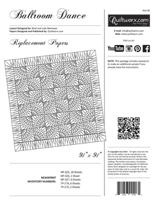 Ballroom Dance Replacement Papers