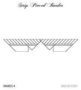 JNQ181C001 Strip Pieced Border