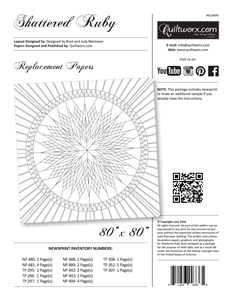 Shattered Ruby Replacement Papers