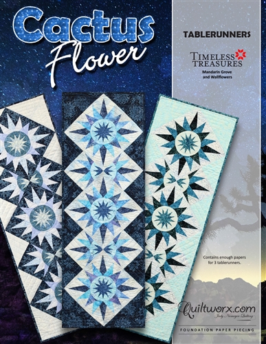 Cactus Flower Tablerunner