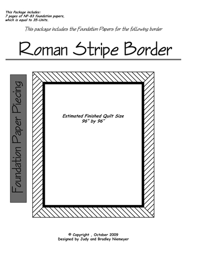 Roman Stripe Border
