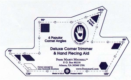 Deluxe Corner Trimmer and Hand Piecing Aid