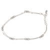 Long Sterling Silver Chain Link Necklace
