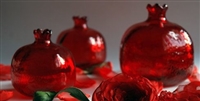 Armenian Glass Pomegranate SET