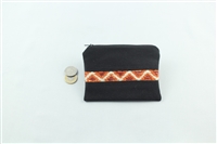 Carpet Coin Purse - Black